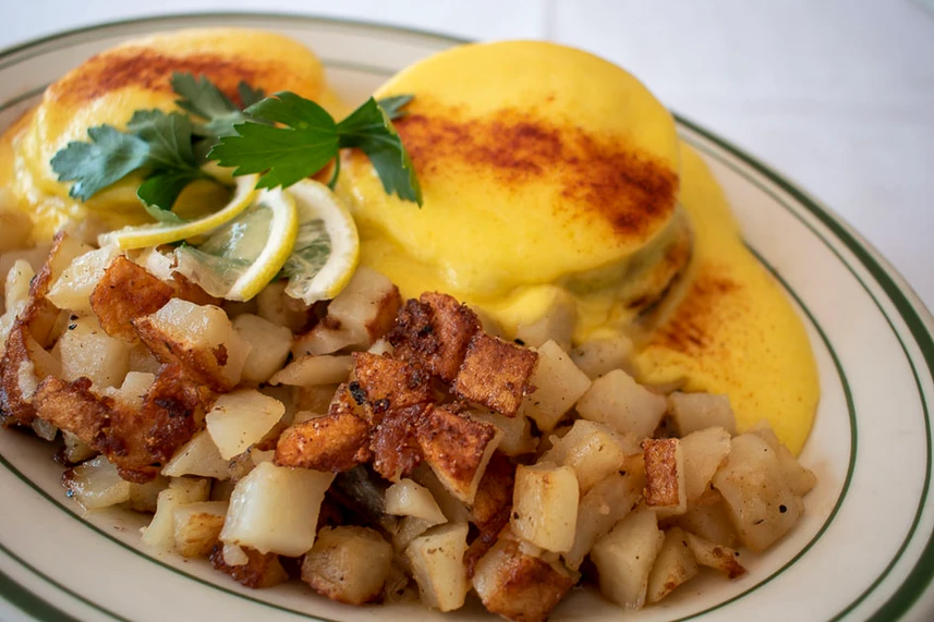 The Old Post Office Cafe in Carnelian Bay, Breakfast in Tahoe